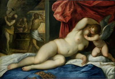 Venus and Amor in Vulcan